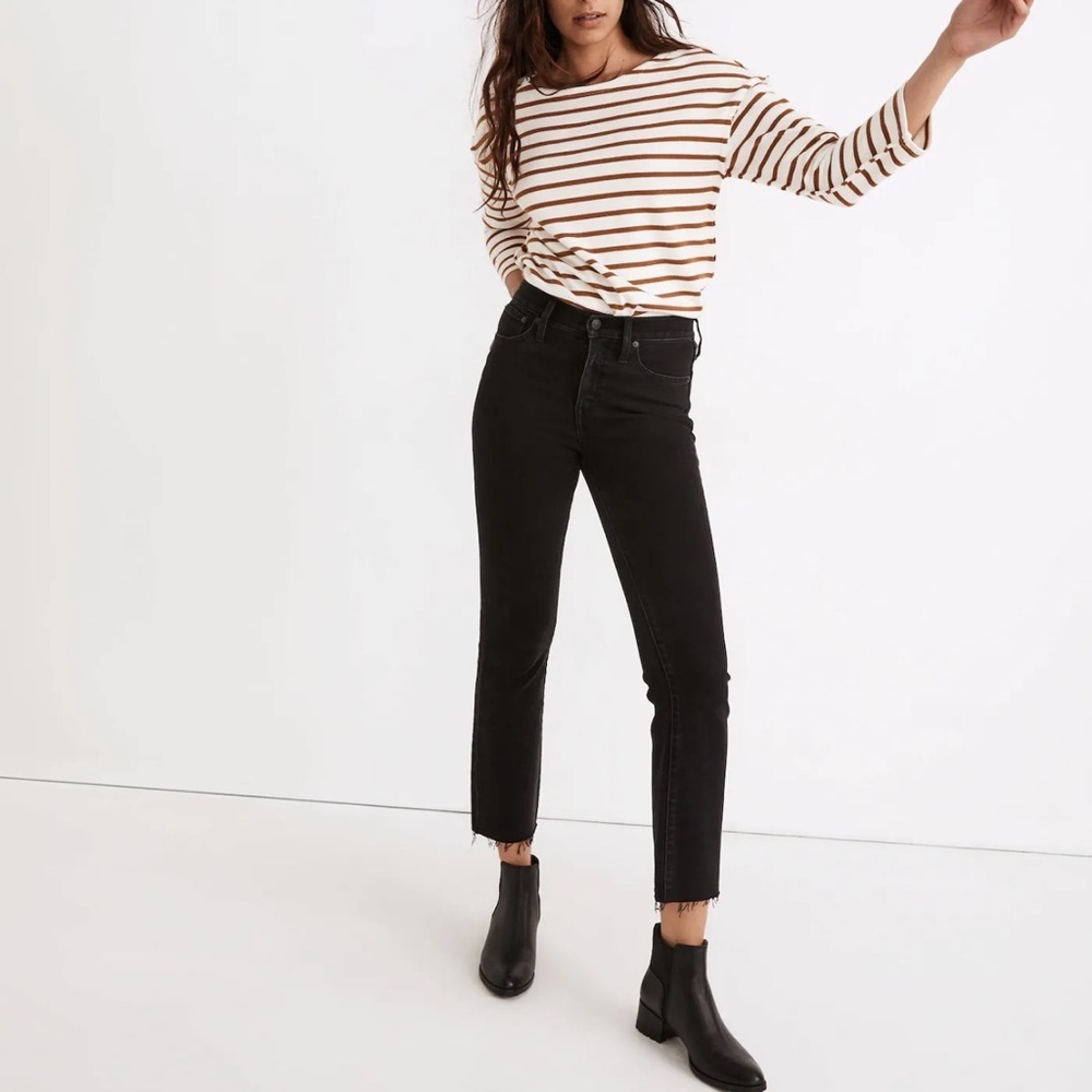 Madewell Cali Demi-Boot Jeans in Edmunds Wash: Raw-Hem Edition 25